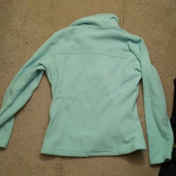 NWT Turquoise Columbus Fleece Jacket - Picture 3 of 4